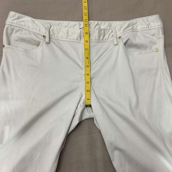Lilly Pulitzer  Worth Skinny Jeans Pants White Size:14 - Picture 8 of 15